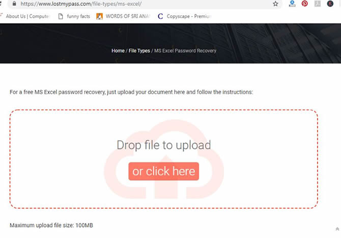 unlock excel password online free